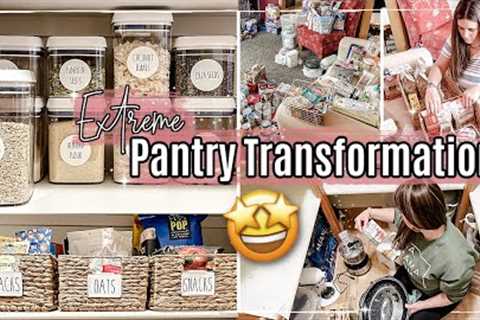 *NEW* PANTRY MAKEOVER ON A BUDGET :: DIY Pantry Organizing Ideas 2023