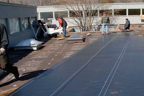 Residential Flat Roof Installation