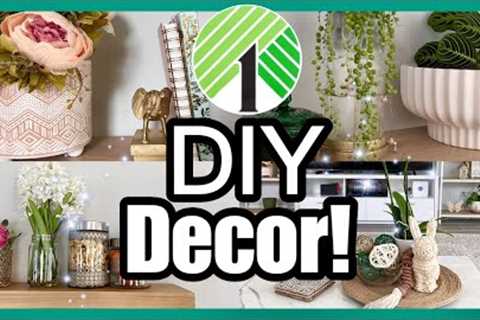 SUPER EASY MUST TRY DOLLAR TREE DIYS | DIY HOME DECOR CRAFTS!