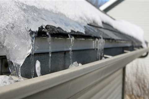 Can you clean your gutters in the winter?