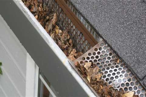 How often should gutters be cleaned?