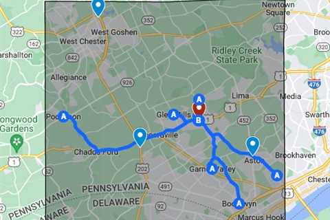 Commercial HVAC contractor Glen Mills, PA - Google My Maps