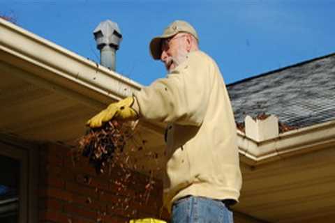 How to clean roof valleys from the ground