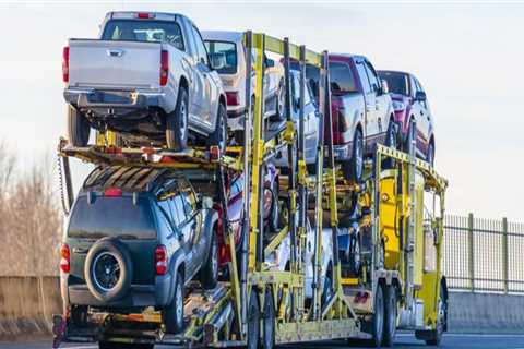Can moving companies transport cars?