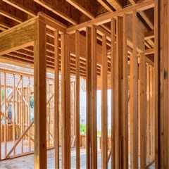 What comes after drywall when building a house?