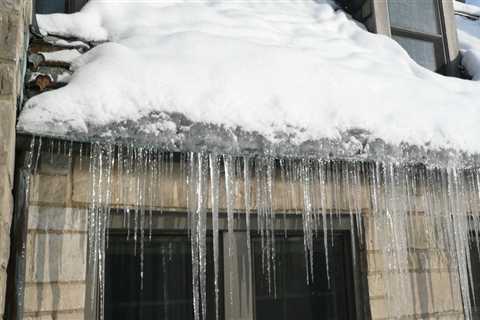 How do you prevent ice dams on a low slope roof?