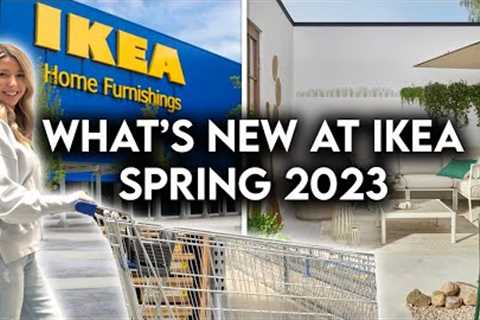 IKEA SHOP WITH ME SPRING 2023 | NEW PRODUCTS + PATIO FURNITURE