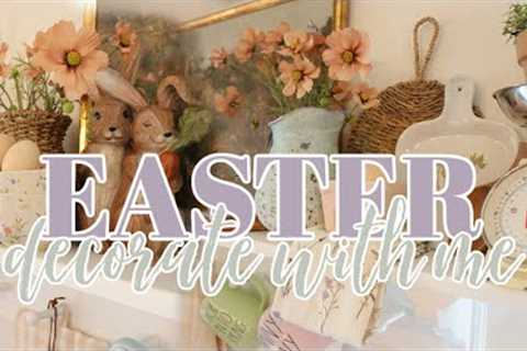 EASTER DECORATE WITH ME | SPRING 2023 DECORATE WITH ME | Easter decorating ideas!