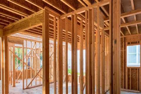 What comes after drywall when building a house?