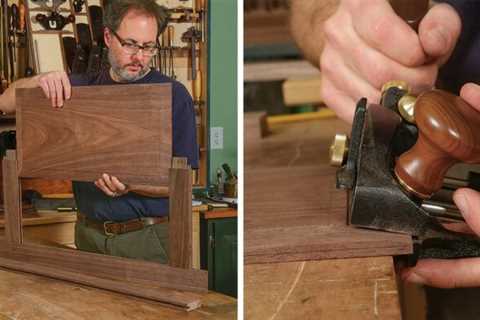 Build a frame-and-panel door with hand tools – Part 2