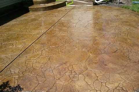 Does Stamped Concrete Crack Easily