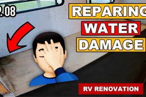 How to repair Slide-out Water Damage | RV Renovation | 2006 Sunnybrooks series Ep 08