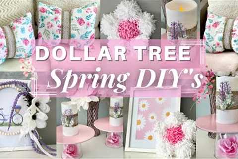 DOLLAR TREE DIY Spring 2023 | Quick and Easy DIYs | HIGH END Spring Decor Ideas 🌸