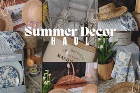 NEW! 2023 SUMMER DECOR HAUL/DECORATE WITH ME FOR SUMMER COTTAGE CORE/THRIFT WITH ME
