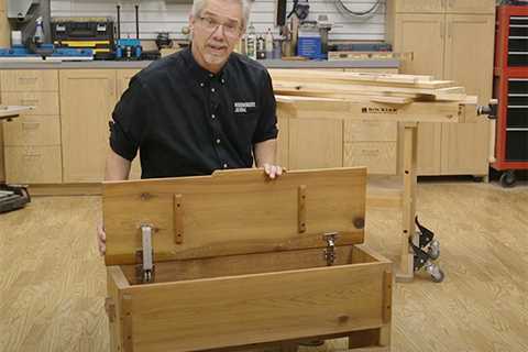 VIDEO: Building a Box with a Lid Stay Hinge – Woodworking | Blog | Videos | Plans