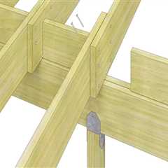 How Much Space Should You Leave Between Posts and Beams When Building a Deck?