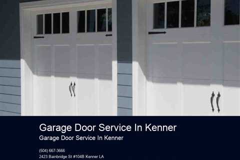 Garage Door Service In Kenner