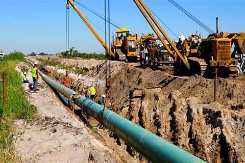 What color is gas pipeline?