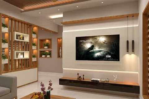100 Modern Living Room TV Cabinet Design 2023 TV Wall Unit | Home Interior Wall Decorating Ideas 2