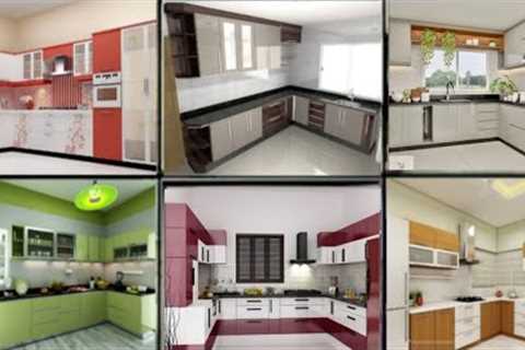 200 Modular Kitchen Design Ideas 2023 - Open Kitchen Cabinet Colors - Modern Home Interior Ideas p8