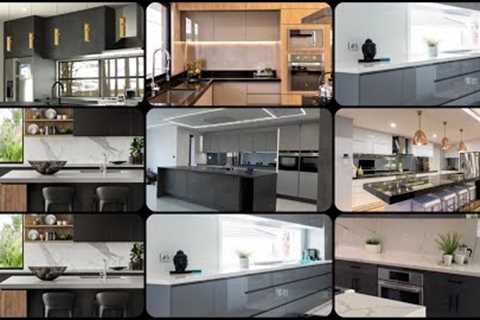 Modular Kitchen Cabinet Design Ideas 2023.Open Kitchen Colors| Modern Home Interior Design.