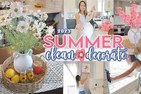 2023 SUMMER CLEAN AND DECORATE P1 | COUNTRY HOME DECOR IDEAS | BRIGHT AND ORGANIC SUMMER DECOR