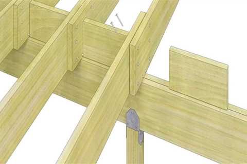 How Much Space Should You Leave Between Posts and Beams When Building a Deck?