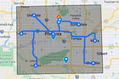 Irrigation Services Phoenix, AZ - Google My Maps