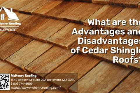 McHenry Roofing Explains the Advantages and Disadvantages of Cedar Shingle Roofs