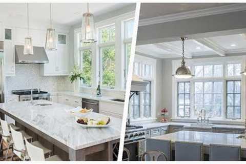 75 Kitchen With Beaded Inset Cabinets And Gray Cabinets Design Ideas You''ll Love 🌈