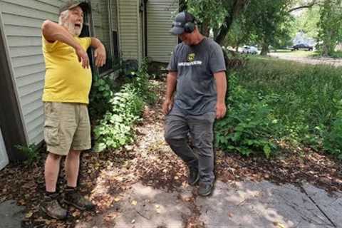 Homeowner SHOCKED At OVERGROWN LAWN TRANSFORMATION Then I Saw The Backyard