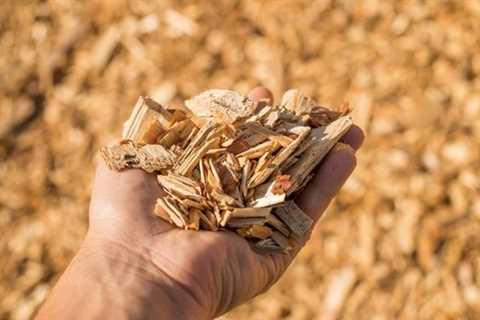 What do tree services do with wood chips?