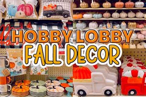 HOBBY LOBBY FALL KITCHEN DECOR 2023 | Shop With Me New Fall Decor Finds