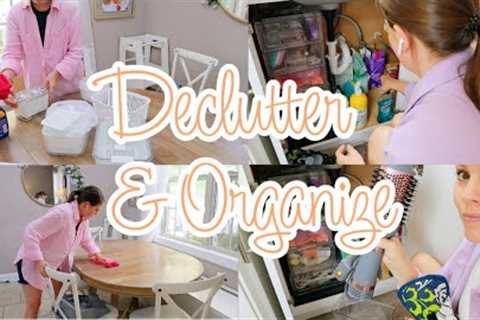 ORGANIZE and DECLUTTER with me 2023 | Kitchen Organization | Bathroom Organization