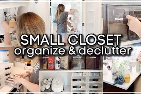 SMALL SPACE EXTREME DECLUTTER & ORGANIZE WITH ME 2023 /  KONMARI CLEANING DECLUTTERING &..