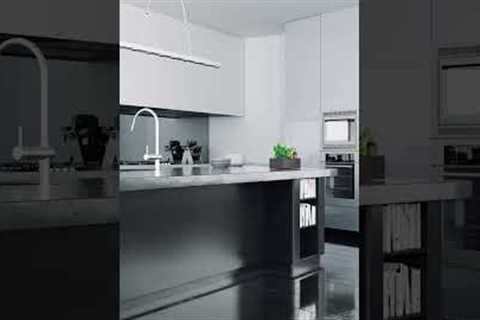 40 Black and White Kitchen Cabinet Ideas