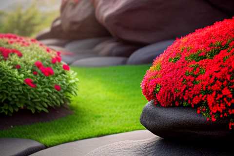 Red Lava Rock Landscaping
