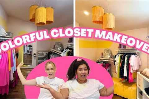 Colorful Closet Makeover | Maximalist Dressing Room with Danielle Perez