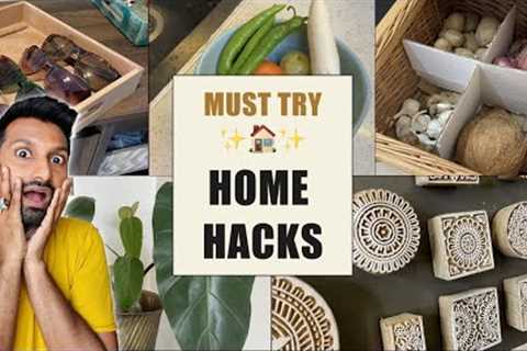 10 Mind Blowing Home Decor and Organizations Hacks for Indian homes 🏠 [2023]