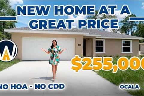 BRAND NEW Home in Ocala, FL | MOVE-IN READY!! No HOA/No CDD