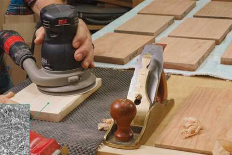 Sanding, really really up-close – FineWoodworking