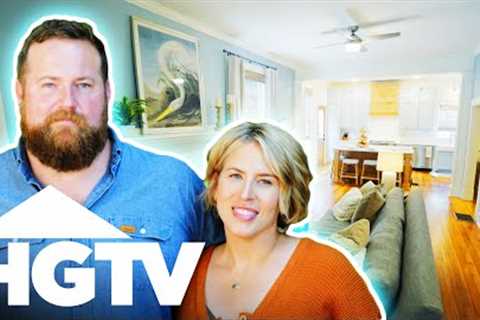 Ben And Erin Transform A 1906 House Into GORGEOUS Space For Family Gatherings! | Home Town