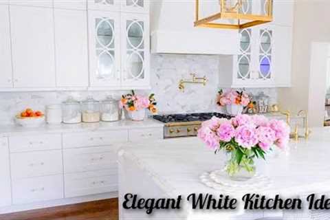The Beauty of White Kitchen Cabinets to Brighten Your Space | Kitchen Design | Kitchen Inspiration