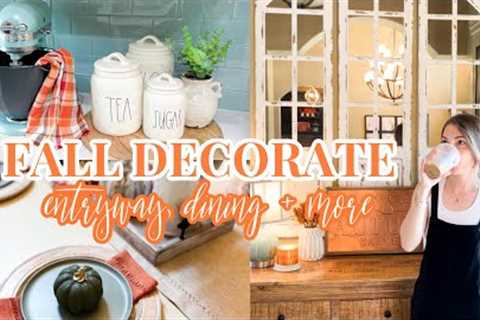 NEW 2023 FALL DECORATE WITH ME / COZY FALL DECOR / DECORATING FOR FALL / WHOLE HOUSE