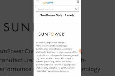 Sunpower solar panels 2023 | olar panel | solar panels for home | solar power