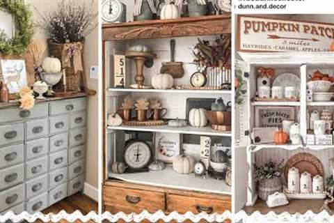 Enchanting Fall Cabinet Decor: A Captivating Compilation for a Cozy Home