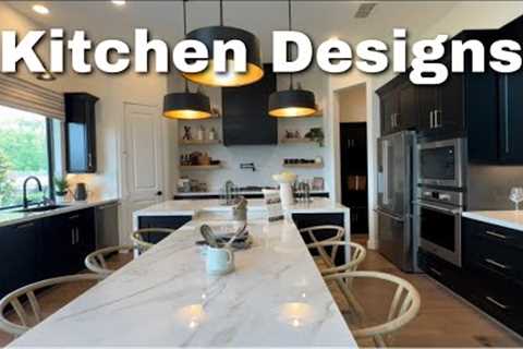 10 Model Home Kitchens - Design Inspiration and Ideas