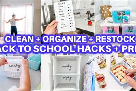 ✏️ BACK TO SCHOOL 2023 + DECLUTTER +ORGANIZE + CLEAN WITH ME 2023 |DAYS OF SPEED CLEANING MOTIVATION
