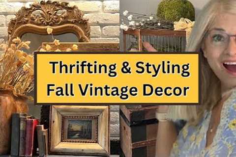 Shopping and Decorating with Vintage Finds/Fall 2023