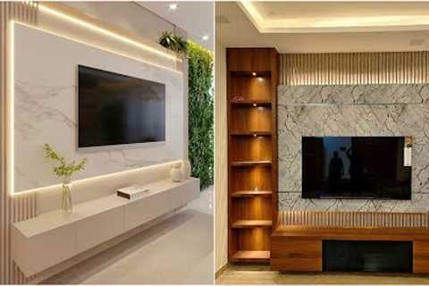 100 Modern Living Room TV Cabinet Design 2023 TV Unit Design| Home Interior Wall Decor Ideas P10